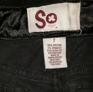 SO black Jeans size 7